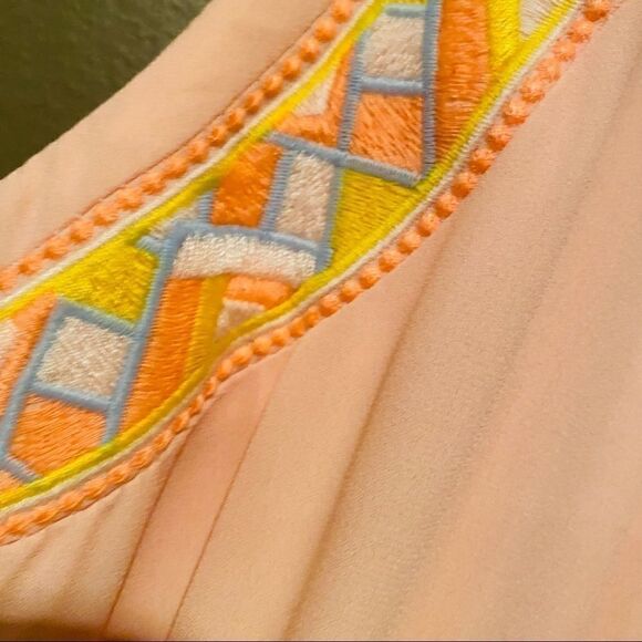 Gianni Bini Maxi Dress Size Small Embroidered - Picture 3 of 12